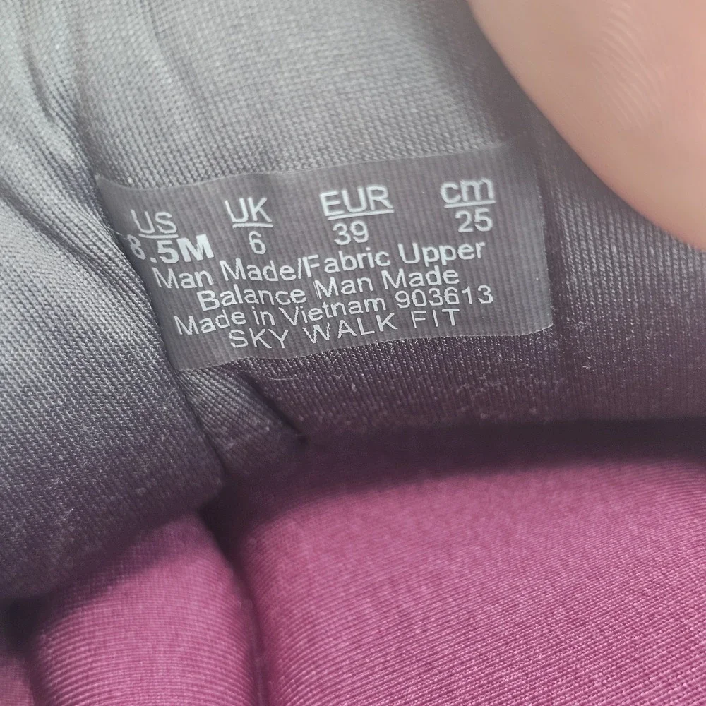 Ryka Sky Walk Fit Womens 8.5M Black Gray Pink Walking Athletic Shoes 903613
